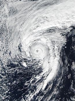 Hurricane Alex at Peak Intensity